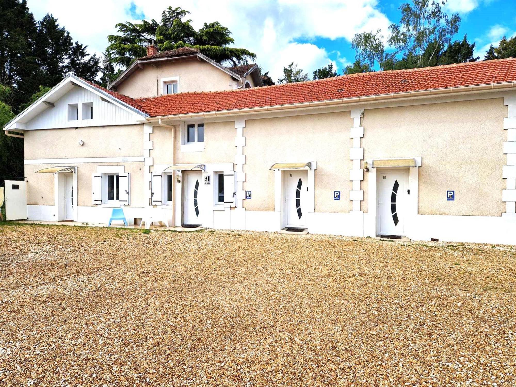 03 - Joli Studio Traversant Situe Au Rdc Avec 2 Lits, Tout Equipe Pour 1, 2 Ou 3 Personnes Maximum, Entree Independante Donnant Sur Parking Dont Une Place Est Reservee Devant La Porte, Grand Fourgon Possible Et Petit Jardin Sur L'Arriere Comme Une Ma Razac-sur-l'Isle Exterior photo